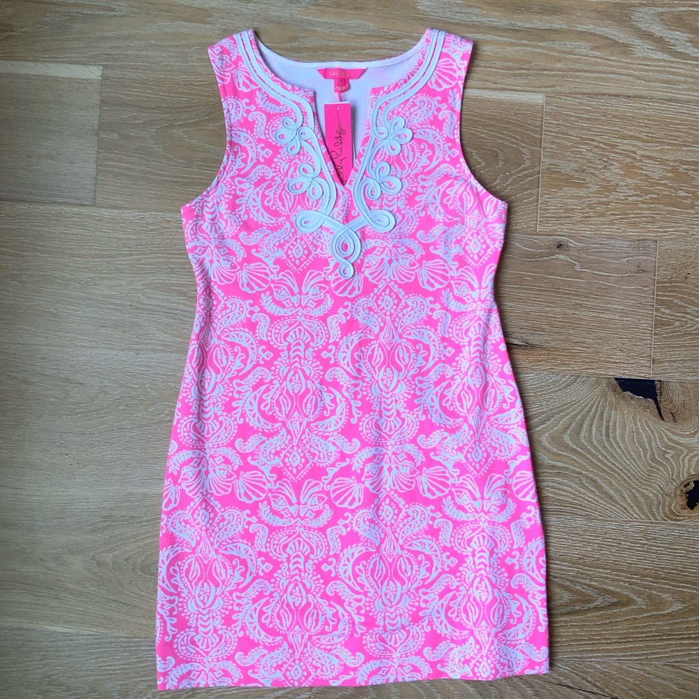 Lily Pulitzer Havana Pink Harper Shift Dress, size Medium, new with tags.